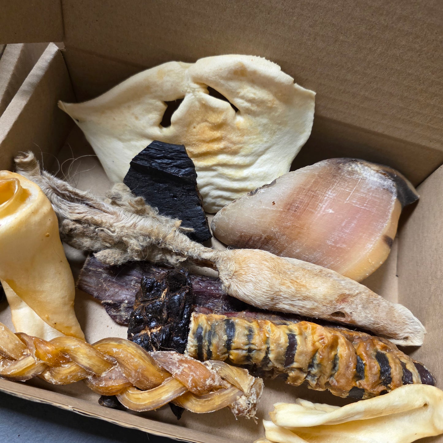 In the field box
